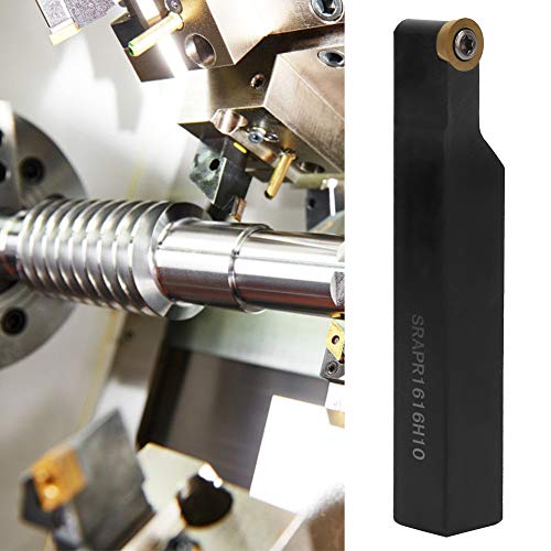 1Pc Srapr1616H10 Lathe Turning Tool Holder 10 Pieces Rpmt10T3Mo Inserts Blades with Key Insert Carbide Lathe Tools