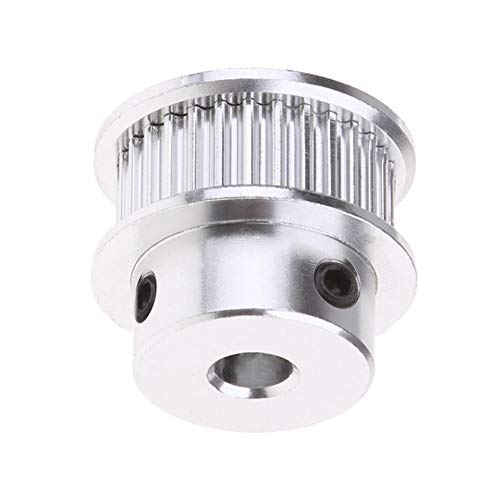 2PCS GT2 Timing Pulley 30 Teeth Bore 5mm Synchronous Wheel - size: 30 Teeth Bore 5mm