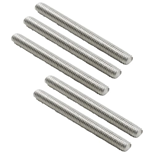 5 Pack M3 x 30mm Fully Threaded Rod - size: M3 x 1.2 Inch (30mm)