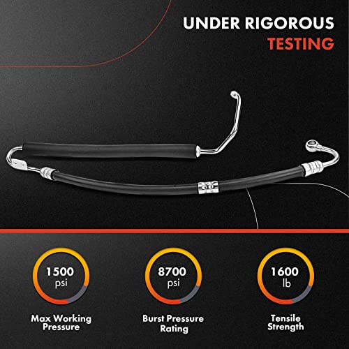 A-Premium Power Steering Pressure Hose Assembly, Pump to Rack