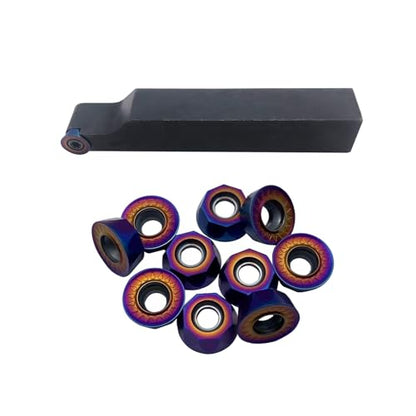 R5 Round Carbide Turning Inserts with SRAPR1616H10 5/8inTurning Tool Holder
