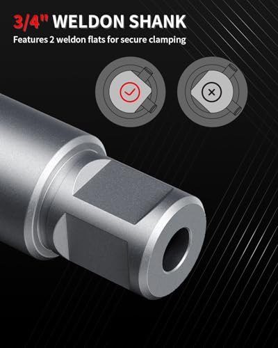 Kolvoii TCT Annular Cutter 1‑1/2" Diameter x 1‑3/8" Depth, Mag Drill Bit - size: 1-1/2" x 1-3/8"