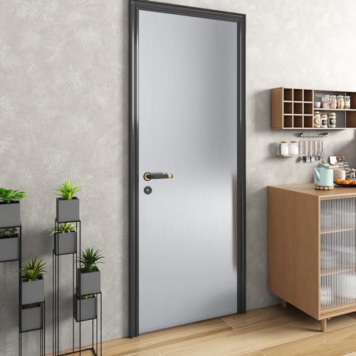 Livelynine 24x394 Stainless Steel Peel and Stick Countertop Contact Paper Heat Resistant Waterproof Wallpaper Kitchen Counter Top Silver Contact Paper Appliances Fridge Wrap Vinyl Refrigerator Covers - size: 24" x 394"