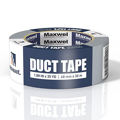 Duct Tape Heavy Duty Waterproof Silver Duct Tape for Home Repair, Bundles - color: Grey