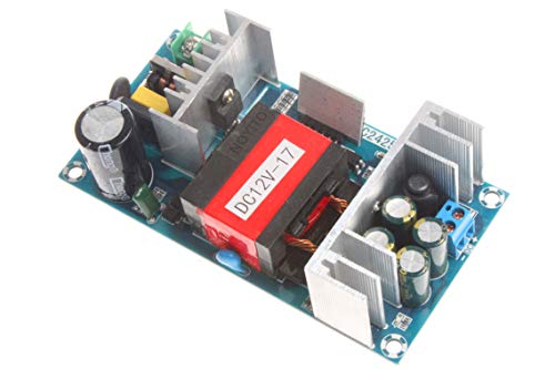 NOYITO AC to DC Isolated Power Supply Module AC 120V 110V - 245V to DC 12V 17A 204W Peak 12V 20A 240W Max Power Module with Overvoltage Overload Short-Circuit Protection (DC 12V 17A, Blue) - size: DC 12V 17A