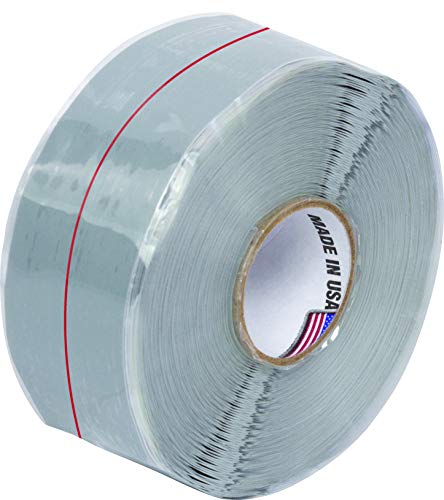 E/FUSING 112 - Flame Resistant High Temperature Self-fusing Silicone Electrical Insulation Tape 1 in x 30 ft - size: 1 in x 30 ft x 12 mil thick