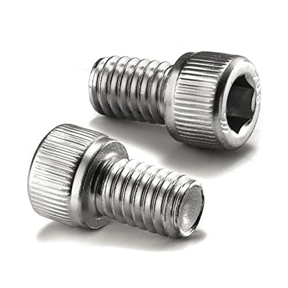 1/4-20 x 1/2" Socket Head Cap Screws Bolts, 20Pcs 304 Stainless Steel 18-8, Allen Socket Hex Drive, Full Thread, Bright Finish by SG TZH(with Hex Spanner)