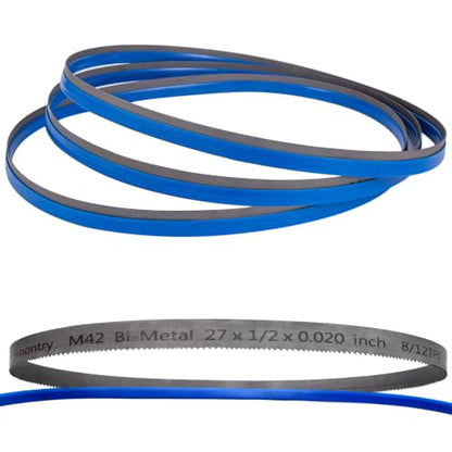27Inch Bandsaw Blades 8/12 TPI for DeWalt DCS377,Milwaukee-3 Pack - size: 8/12 TPI