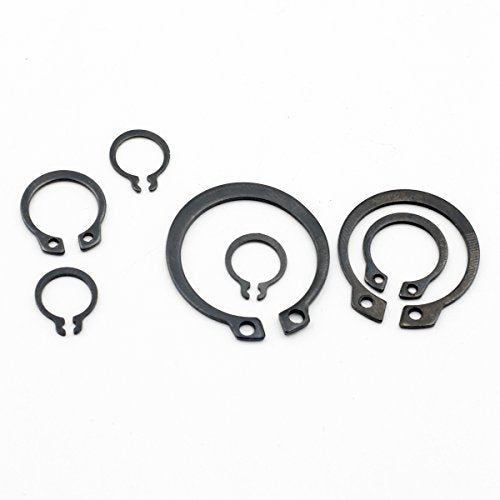Circlip Set External/Internal Retaining Cir clips Snap Ring Assortment Set 225 Pcs