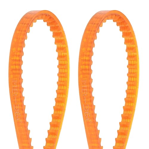 HARFINGTON 2pcs MB Series Standard Sewing Machine Belts MB360 Motor Triangle V-Belt with Single Tooth for Old Fashioned Household Electric Sewing Machine - size: MB360