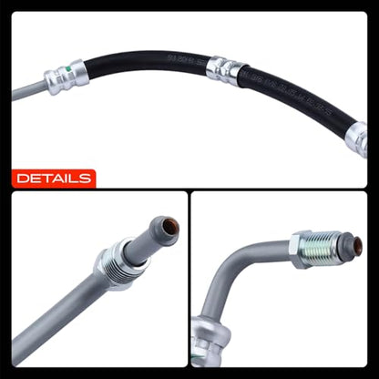 A-Premium Power Steering Pressure Hose Line Assembly, Pump to Gear/Rack