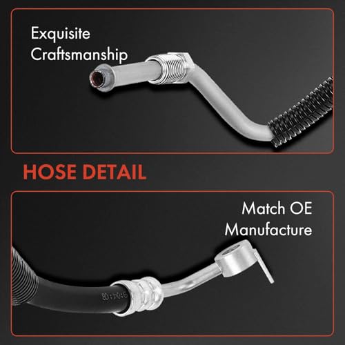 A-Premium Power Steering Pressure Hose Line Assembly