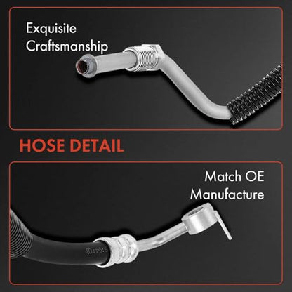 A-Premium Power Steering Pressure Hose Line Assembly