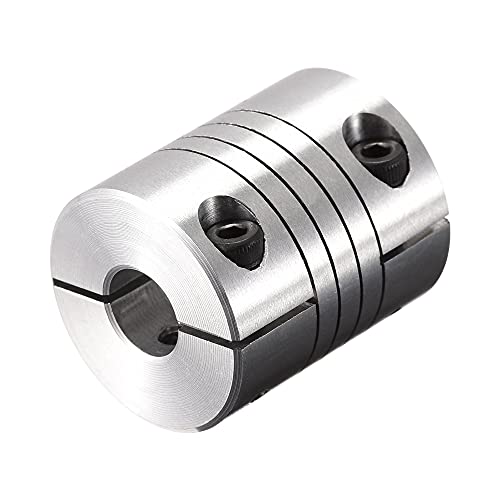 uxcell Motor Shaft 9mm to 10mm Helical Beam Coupler Coupling 25mm Dia 30mm Length - size: 9mm to 10mm