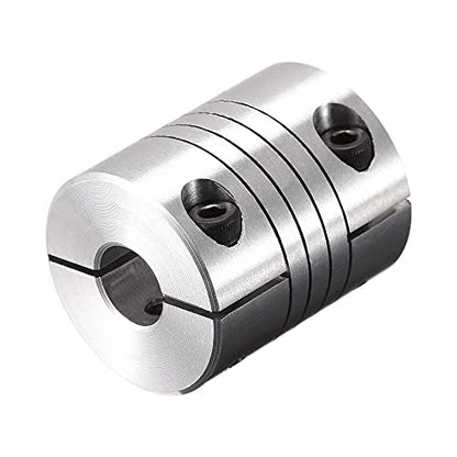 uxcell Motor Shaft 9mm to 10mm Helical Beam Coupler Coupling 25mm Dia 30mm Length - size: 9mm to 10mm