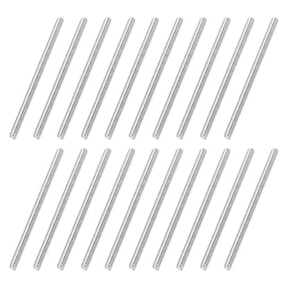 uxcell 20Pcs Fully Threaded Rod M2 x 0.4mm Pitch 35mm/1.4 Inch Threaded - size: M2x0.4mmx35mm