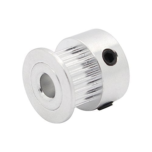 5PCs Aluminum 2GT Timing Pulley 20 Teeth Bore 5mm for 3D Printer 6mm Width 2GT Timing Belt - size: 20 teeth, style: 5mm bore, for 6mm belt