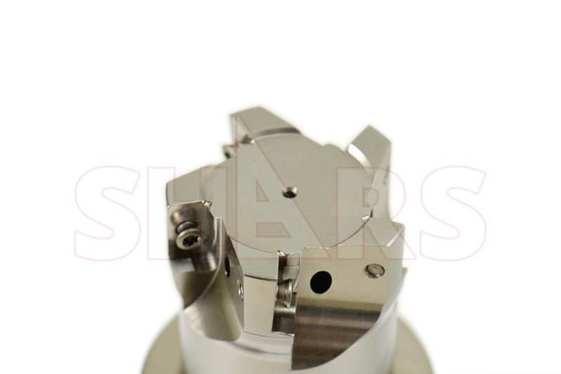 CAT40 2" 90° Integrated Indexable Face Mill Tool Holder APKT 1604 Insert 5FL 404-2878C S[