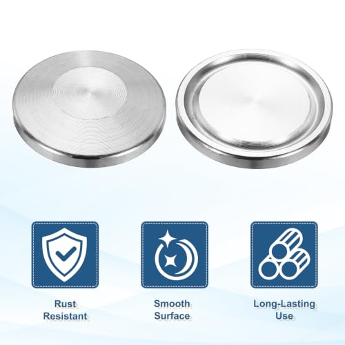 3Pcs 3/4" Tri Clamps End Cap Sanitary End Cap 0.99" Flange OD - size: 4" TC, 0.99" Flange OD
