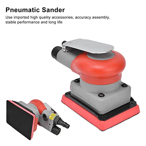 Air Random Orbital Sander, Mini Pneumatic Palm Sander Sanding Machine for Wood Polisher Metal Sanding Auto Body Work