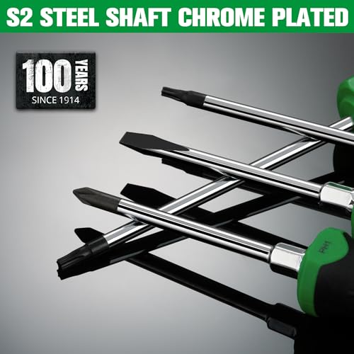 SK 11-Piece Magnetic Screwdriver Set, Slotted/Phillip/Star Screwdrivers - size: 11PC