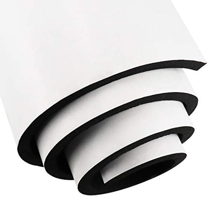 DGSL Foam Insulation Neoprene Sheets with Adhesive, 12''W x 59''L x 1/4''T - color: Black, size: 12 in x 59 in x 1/4 in