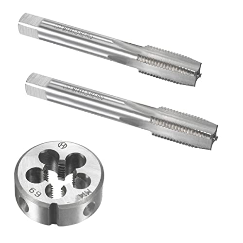 14mm x 1.5 HSS Metric Tap and Die Set Right Hand Thread,Tapping DIY Tool 3pcs (M14 x 1.5mm) - size: M14 x 1.5mm