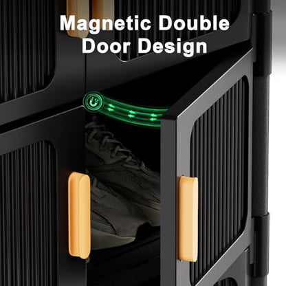5-Tier Shoe Cabinet, 20-Pair Storage for Entryway - size: 5-Tier