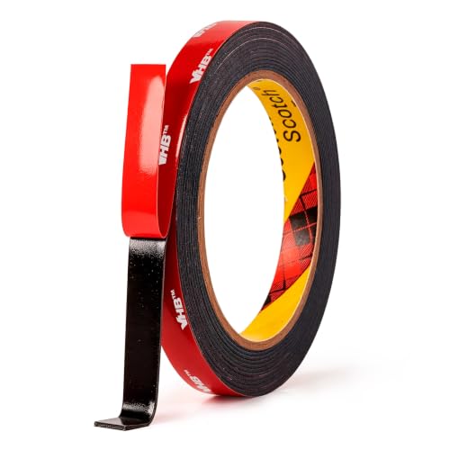 Heavy Duty Removable Double Sided Tape for Picture & Wall, 0.39in x 9.85ft - size: 9.85ft
