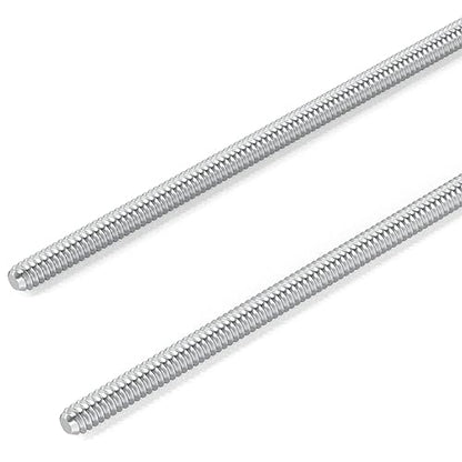 TAISHER 2PCS 304 Stainless Steel Fully Threaded Rod，1/2"-13 Long Threaded Screw 12" Length Right Hand Threads - size: 1/2"-13