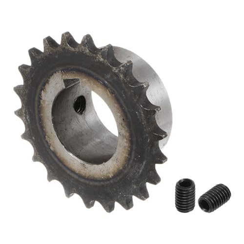 uxcell ISO/DIN 06B-1 Roller Chain Sprocket B Type 30mm Bore, 3/8" Pitch,