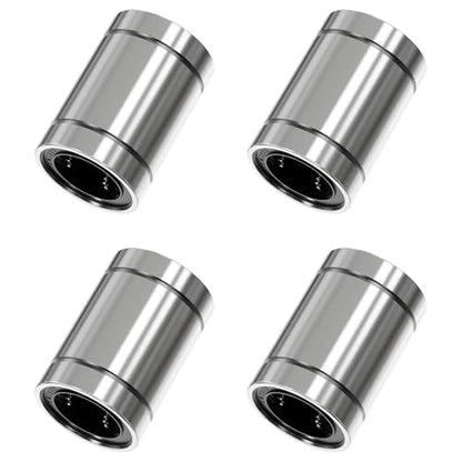 4PCS LM30UU Linear Ball Bearings, 30mm Bore Dia, 45mm OD, 64mm Length with Double Side Rubber Seal Linear Rail for CNC,3D Printer - size: LM30UU Size 30x45x64mm