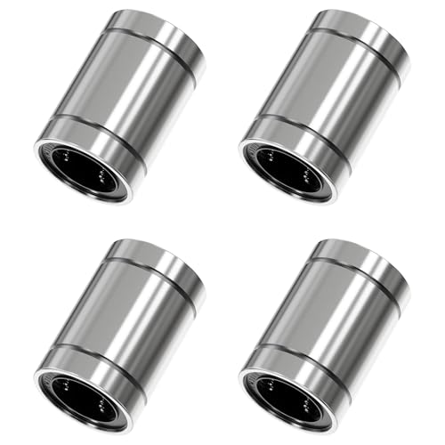 4PCS LM30UU Linear Ball Bearings, 30mm Bore Dia, 45mm OD, 64mm Length with Double Side Rubber Seal Linear Rail for CNC,3D Printer - size: LM30UU Size 30x45x64mm