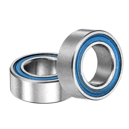 uxcell 10 Pcs MR74-2RS Micro Bearings, 4x7x2.5mm Chrome Steel, ABEC7 - size: MR74-2RS