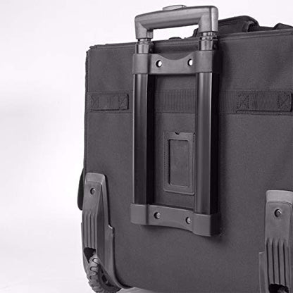 Stark USA 20-Inch Rolling Tool Bag with Wheels, Heavy Duty Tool Organizer Tote, Retractable Telescoping Handle, 22 Multi-Pocket Storage for Electricians, HVAC, Contractors, Mechanics & Construction