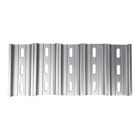 International Connector T&G 5 Pieces DIN Rail Slotted Aluminum RoHS 35mm Wide 7.5mm High (3") - size: 3"