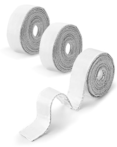 3 Pack Thick Heat Shield Tape, 1.5" x15Ft Heat Resistant Tape Roll - color: White Heat Shield Tapes *3