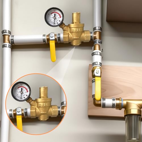 Water Pressure Regulator, 3/4 Inch NPT Thread DN20