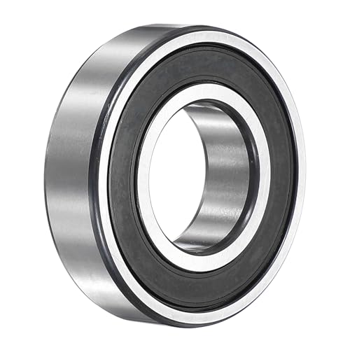 uxcell 1Pcs 6206-2RS Deep Groove Ball Bearings, 30x62x16 mm High Speed Double Rubber Seal Bearings Pre-Lubricated and Stable for Industrial Machinery Repairs 3D Project - size: 6206-2RS(30x62x16 mm)