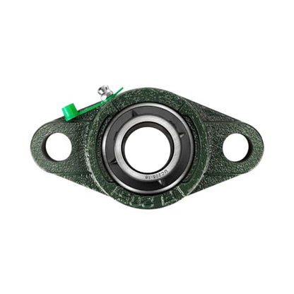 UCFL205-16 Pillow Block Bearing, 1" Bore 2-Bolt Flange Mount, 2 Pack