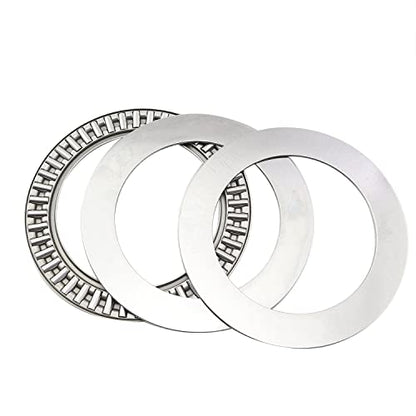 2 Sets AXK5578 Thrust Needle Roller Bearings with Washers 55mm Bore 78mm OD 5mm Width (2 x Bearings + 4 x Washers) - size: AXK5578