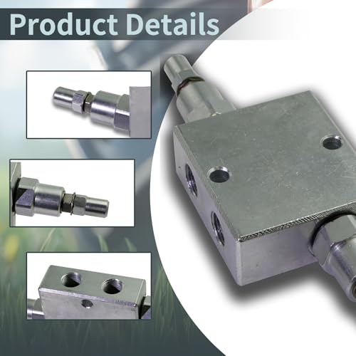 Dual Crossover Hydraulic Relief Cushion Valve 3/8" NPT Replace DCRV45-06N