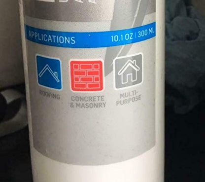 4 Pc of M1 Black Universal Adhesive/Sealant (4) 10oz Tube Miami Dade Hurricane