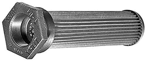 Buyers Products SW1250753 Thru-Wall Sump Strainer 1-1/4 Inch NPT Male Thread To 3/4 Inch NPT Port Thread With Zinc-Plated Bushing, Truck & Trailer Hydraulic System Accessories - size: 2" x 6.7" x 2"