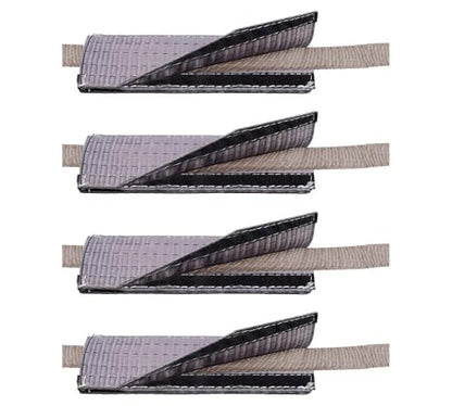 Mytee Products Yellow Polyester Web Sling Wear Pad for Rigging and Lifting Slings Protection - size: 4 - Pack, style: Cordura Flat Sleeve (4" x 24")