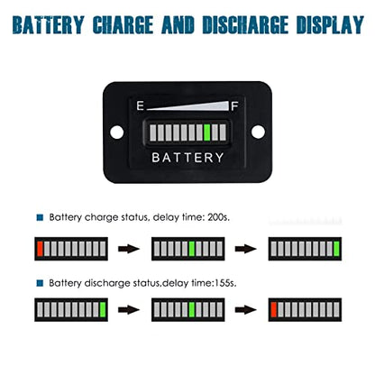 Runleader RL-BI003 LED Battery Level Meter - size: 36V