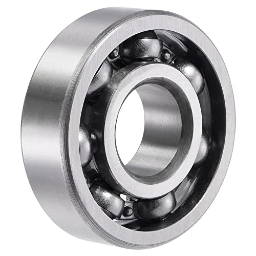 uxcell 6304 Deep Groove Ball Bearings 20mm Bore 52mm OD 15mm Thick C3 Clearance Open Type Chrome Steel - size: 20x52x15mm
