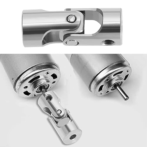 ECSiNG 4Pcs 6mm to 6mm Metal Shaft Coupling Universal Joint Shaft Coupling Flexible Coupling Connector Accessories for Model Car Ships Robots - size: 24mmx11mm