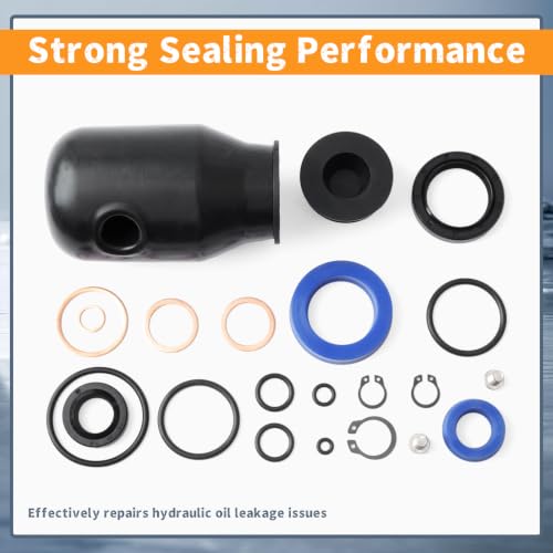 200064-901 Hydraulic Seal Rebuild Kit Compatible with Multiton Manual Pallet Jacks TM M J Series, Replace MU200064-901 MT200064-901 200064901 Complete Pump Ram Repair Part Replacement