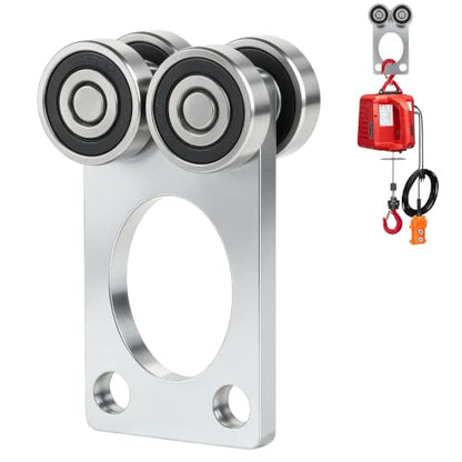 Wheel Trolley Assembly Rollers.Bearing Trolley Assembly.The top of the Trolley has Room for Set Screws, Allowing the use of a 1-5/8" high Strut Channel - style: A-4Wheel Trolley 1pcs